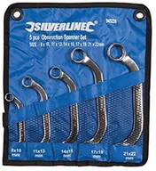 Klucze i nasadki - Silverline Klucz Silver Line 945235 Starter-Block, 5-częściowy zestaw 8  22 MM 945235 - miniaturka - grafika 1