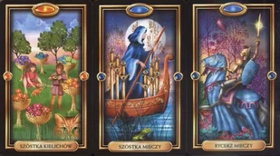 Synergie Pozłacany Tarot (Gilded Tarot) Ciro Marchetti + książka (wyd PL) 9788073701321 - Ezoteryka - miniaturka - grafika 4