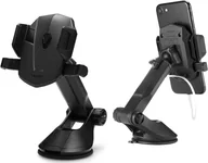 Uchwyty samochodowe do telefonów - SPIGEN Uchwyt samochodowy Signature Kuel TS35 AP12T black - miniaturka - grafika 1