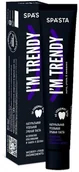 Pasty do zębów - Spasta Spasta Naturalna WYBIELAJĄCA pasta do zębów z węglem aktywnym IM TRENDY super wybielanie i pielęgnacja dziąseł bez fluoru 90ml - miniaturka - grafika 1