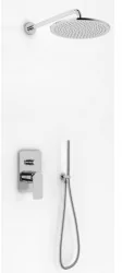 Kohlman Zestaw prysznicowy podtynkowy Wexpo QW210WR30 QW210WR30 - Zestawy prysznicowe Kohlman Zestaw prysznicowy podtynkowy Wexpo QW210WR30 QW210WR30 - Zestawy prysznicowe - miniaturka - grafika 2