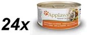 Mokra karma dla kotów - Applaws mokra karma dla kota Chicken Breast & Pumpkin 24 x 70g - miniaturka - grafika 1