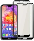 Szkła hartowane na telefon - Huawei NEMO Hartowane Szkło 5D P20 Lite Czarne Full Glue GTIN13 - miniaturka - grafika 1