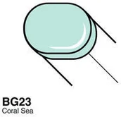 Kredki, ołówki, pastele i pisaki - Copic COPIC Sketch Marker BG23 Coral Sea 21075316 - miniaturka - grafika 1