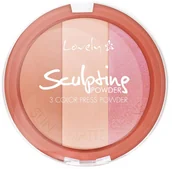 Pudry do twarzy - Lovely Lovely Sculpting Powder Puder Paleta 3 Pudrów do Konturowania LOV-0138 - miniaturka - grafika 1