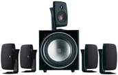 Głośniki i kolumny - Dali Zestaw kina domowego 5.1: FAZON SAT 5.1, Kolor: Czarny - miniaturka - grafika 1