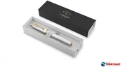 Pióra kulkowe - Parker Pióro kulkowe IM PREMIUM PEARL GT 2143646 giftbox 2143646 - miniaturka - grafika 1