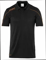 Koszulki sportowe męskie - Orange uhlsport Uhlsport koszulka polo uniseks Stream 22 Black/Fluo XL 4051309792772 - miniaturka - grafika 1
