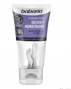 Babaria Feet Krem do nóg do zrogowaciałej skóry Cracked Feet-Cream with Aloe Vera 150ml - Balsamy i kremy do ciała - miniaturka - grafika 2