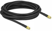 Kable - Delock Kabel antenowy RP-SMA wtyczka do RP-SMA wtyk LMR/CFD300 5 m low loss 90455 - miniaturka - grafika 1