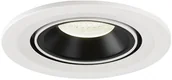 Oprawy, klosze i abażury - Spotline SLV NUMINOS GIMBLE S oprawa sufitowa wpuszczana biała/czarna 2700 K 55° 1005882) SLV 1005882 - miniaturka - grafika 1