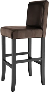 tectake 4 x Hoker stołek krzesło barowe - brązowy 403513 - Taborety i hokery - miniaturka - grafika 9