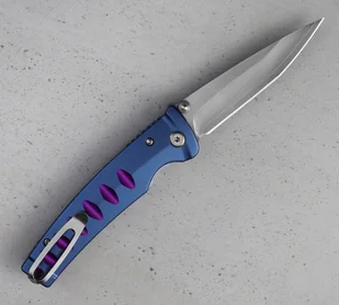 Mcusta Zanmai Katana VG-10 Blue/Purple 8,5 cm MC-0043C - Noże - miniaturka - grafika 3