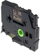 Papier do drukarek - Brother Taśma zamiennik TZ-314 / TZe-314, 6mm x 8m, złoty druk / biały podkład - miniaturka - grafika 1