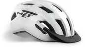 Kaski rowerowe - MET Allroad Kask, white matte M | 56-58cm 2021 Kaski miejskie i trekkingowe 57002801 - miniaturka - grafika 1