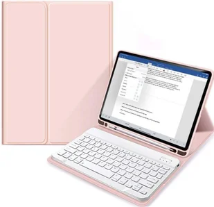 TECH-PROTECT Etui na iPad Pro TECH-PROTECT SC Pen + Keyboard Różowy Klawiatura Raty - Etui do czytników e-book - miniaturka - grafika 3