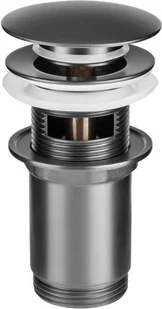 Laveo Laveo Korek klik-klak uniwersalny grafit CKK 92R3 - Korki do umywalek - miniaturka - grafika 2