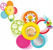 Gryzaki dla dzieci - Smily Play Grzechotka Gryzak Stokrotka Przyssawka - miniaturka - grafika 1