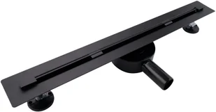 Sea Horse Odpływ liniowy 90 cm SLIM CZARNY MAT - Odpływy liniowe - miniaturka - grafika 2