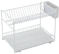 Suszarki do naczyń - Sauvic sauvic 89000 stojak na naczynia, z powłoką z tworzywa sztucznego biała mała, 38,5 X 25 X 28 cm. 89000 - miniaturka - grafika 1