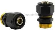 Akcesoria grzewcze - Varioterm Złączka zaciskowa GZ x 1/2 - czarny strukturalny Pex - alu-pex R187MX048-14 - miniaturka - grafika 1