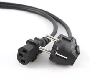 Kabel GEMBIRD PC-186 (C13 / IEC C13 / IEC 320 C13 - Schuko ; 1,8m; kolor czarny) - Kable - miniaturka - grafika 3