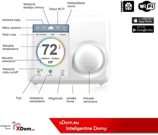 Ferguson Termostat WiFi - SmartHome FS1TH - Systemy inteligentnych domów - miniaturka - grafika 5