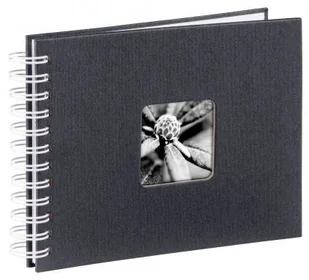 Hama Album spiralny Fine Art, 24 x 17 cm, 50 białych stron, czarna 00001960 - Albumy fotograficzne - miniaturka - grafika 2