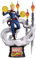 Figurki dla dzieci - Beast Kingdom Figurka Marvel Comics D-Stage Captain Marvel Warszawa Metro Służew - miniaturka - grafika 1