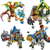 Klocki - Heros Enlighten Glory edukacyjne do budowania bloki zabawki dla dzieci prezenty zamek rycerz broń - miniaturka - grafika 1