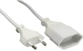 Adaptery i przejściówki - InLine Przedłużka Euro wtyczka Euro i Euro sprzęgła biały 5 m 1 szt. 4043718113255 - miniaturka - grafika 1