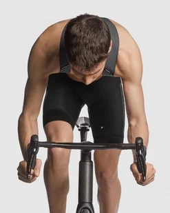 ASSOS ASSOS spodenki rowerowe EQUIPE RS BIB SHORTS S9 WERKSTEAM Black Series - Spodenki rowerowe - miniaturka - grafika 7