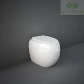 Miski WC - RAK Ceramics CLOUD MISKA WC STOJĄCA RIMLESS 56X40CM BIAŁY POŁYSK CLOWC1346AWHA - miniaturka - grafika 1