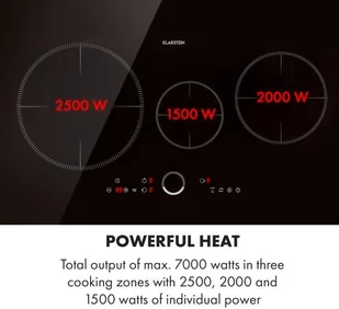 Płyta elektryczna do zabudowy Klarstein CP4-Delicatessa-80 - Płyty elektryczne do zabudowy - miniaturka - grafika 4