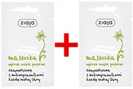 Maseczki do twarzy - Ziaja 1+1 Maseczka Enzymatyczna Z Mikrogranulkami Ogórek, Mięta, Papaina Każdy Rodzaj Skóry 7ml - miniaturka - grafika 1