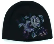 Czapki damskie - Art of Polo Czapka Kaszmirowe kwiaty - miniaturka - grafika 1