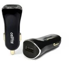 Cellline Cellline Ładowarka samochodowa 1xUSB 1A czarna CEL000006 - Ładowarki samochodowe - miniaturka - grafika 4