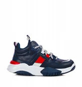 Sneakersy damskie - TOMMY HILFIGER Chłopięce sneakersy 30945 30-41 - miniaturka - grafika 1