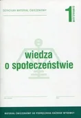 Podręczniki dla gimnazjum - Operon Wiedza o społeczeństwie 1 Dotacyjny materiał ćwiczeniowy - Elżbieta Dobrzycka, Krzysztof Makara - miniaturka - grafika 1