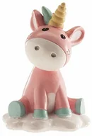 Figurki dla dzieci - Dekora Dekora 310137 chrzest dekoracja figurka na tort chrztu jednorożec 10 cm, kolorowa 310137 - miniaturka - grafika 1