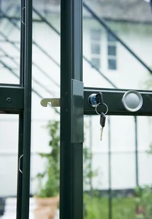 Halls MAGNUM szklarnia 148 zielona 11,5m 2,57 m x 4,46 m szkło Hartowane - Szklarnie ogrodowe - miniaturka - grafika 2