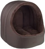 Legowiska dla psów - Ami Play Buda owalna legowisko dla Psa Aspen S Brąz - miniaturka - grafika 1