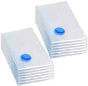 Pudła i pojemniki do przechowywania - vidaXL Próżniowe worki podróżne na ubrania, 80x60 cm, 10 szt. vidaXL - miniaturka - grafika 1