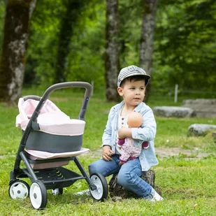 Smoby Lumarko Wózek Dla Lalek Maxi Cosi Quinny 3w1 Wózek Głęboki Gondola Spacerówka! 253117 Lek - Wózki dla lalek - miniaturka - grafika 21