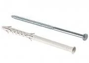 Kołki - WKRĘT-MET KOŁEK RAMOWY ROZPOROWY Z WKRĘTEM Z ŁBEM SZCIOKĄTNYM 8x65 MM - miniaturka - grafika 1