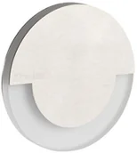 Oprawy, klosze i abażury - Kanlux Leroy Merlin kampania Oprawa schodowa SOLA srebrna okrągła LED - miniaturka - grafika 1