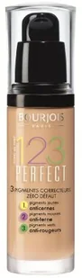 Bourjois 123 Perfect podkład w płynie nadający idealny wygląd odcień 56 Beige Rose SPF 10 123 Perfect Foundation) 30 ml - Podkłady do twarzy - miniaturka - grafika 2