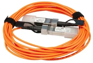 Mikrotik S+AO0005 SFP/SFP+ direct attach Active Optics cable 5m S+AO0005 - Pozostałe akcesoria sieciowe - miniaturka - grafika 2