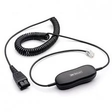 Jabra Smart Cord, QD to RJ10, coiled, 0,7 - 2 meters, with 8-position switch 880 (88011-99) - Kable komputerowe i do monitorów - miniaturka - grafika 4