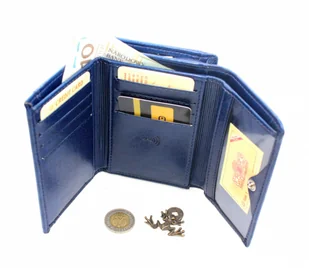 Wilmar (PL) Portfel Damski (PL) 12 cm Suwak Skóra Włoska WIL_P31 RFID - Portfele - miniaturka - grafika 4